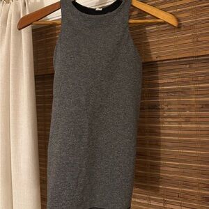 Lululemon Gray Tank top with built in bra